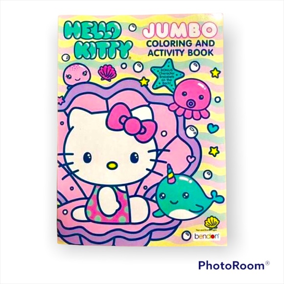 Hello Kitty | Office | Hello Kitty Jumbo Coloring Book | Poshmark